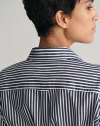 Poplin overhemdjurk met strepen