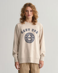 Oversized GANT USA sweatshirt met ronde hals