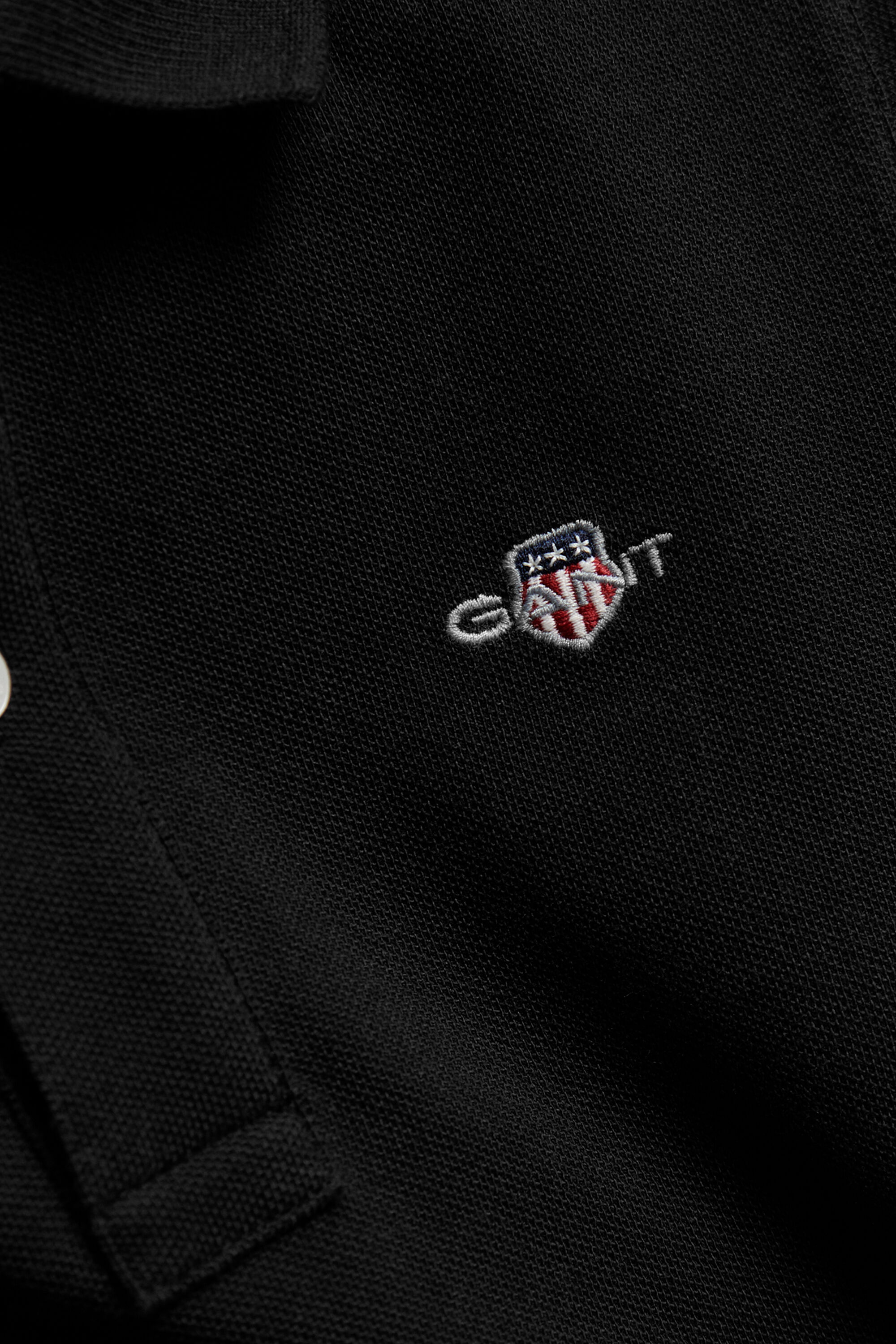 Kids Shield piqué poloshirt