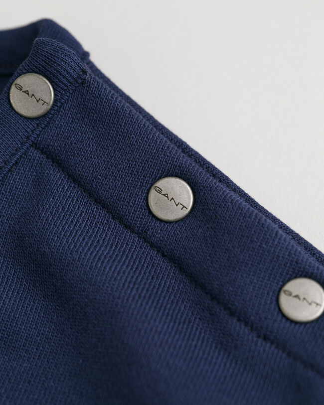 Sweatshirt met ronde hals en kleurblokken