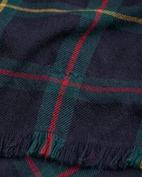 Foulard sjaal van merinoswol met ruitjes