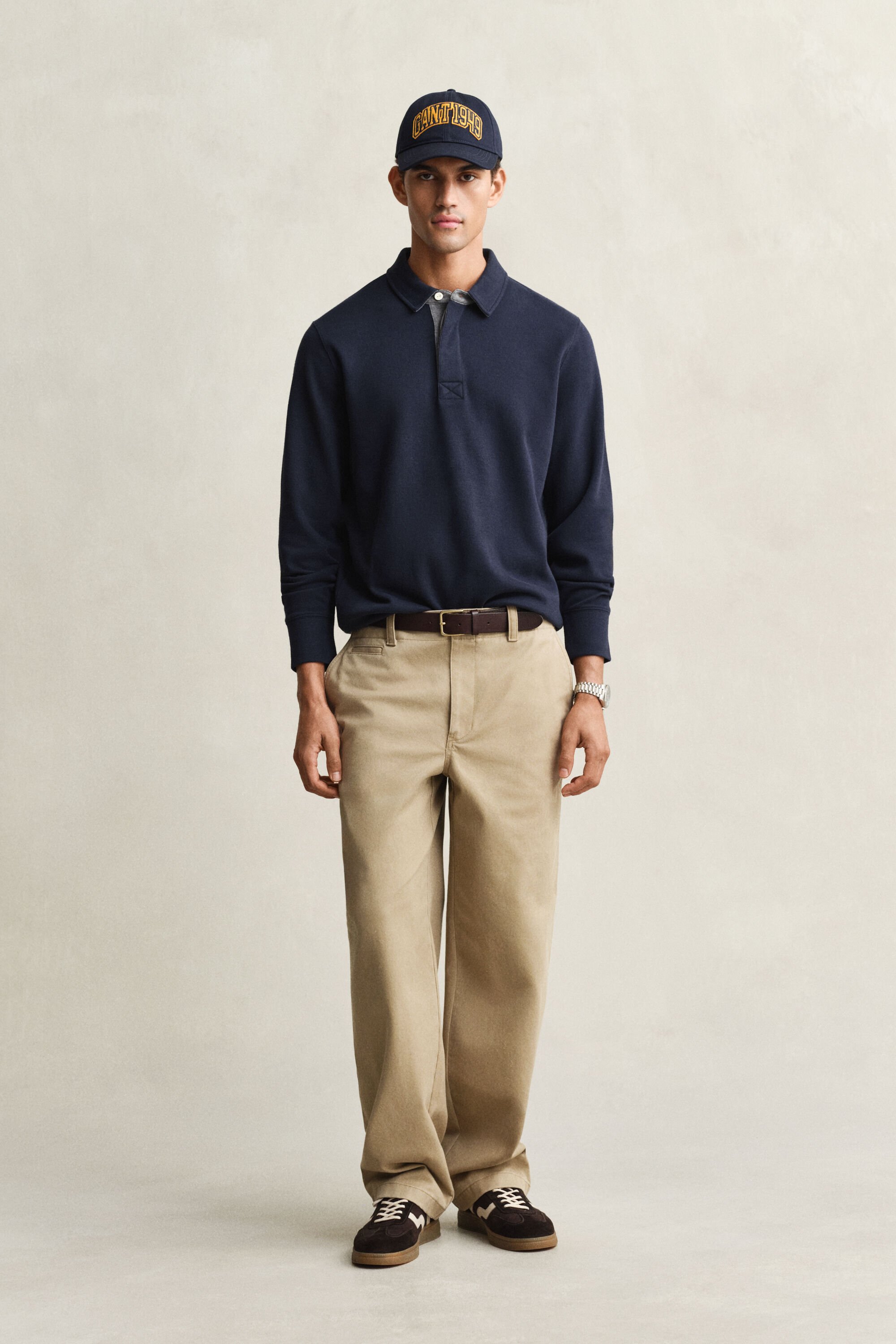 Light Sacker Rib polosweatshirt