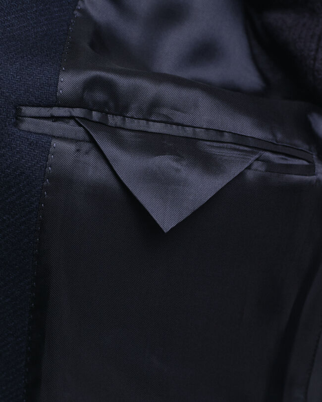 Klassieke wollen jas