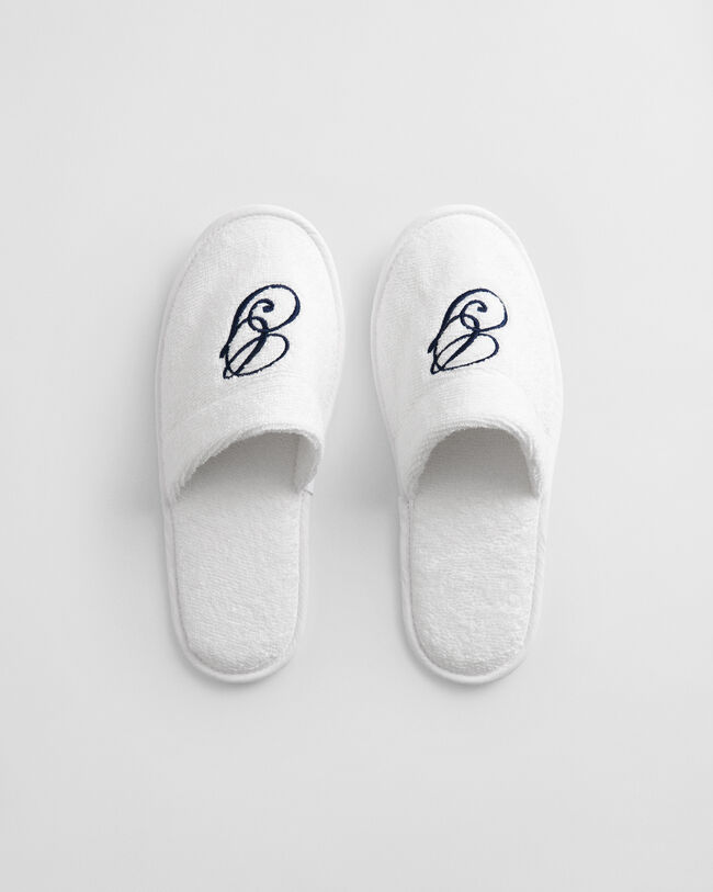 Geborduurde pantoffels