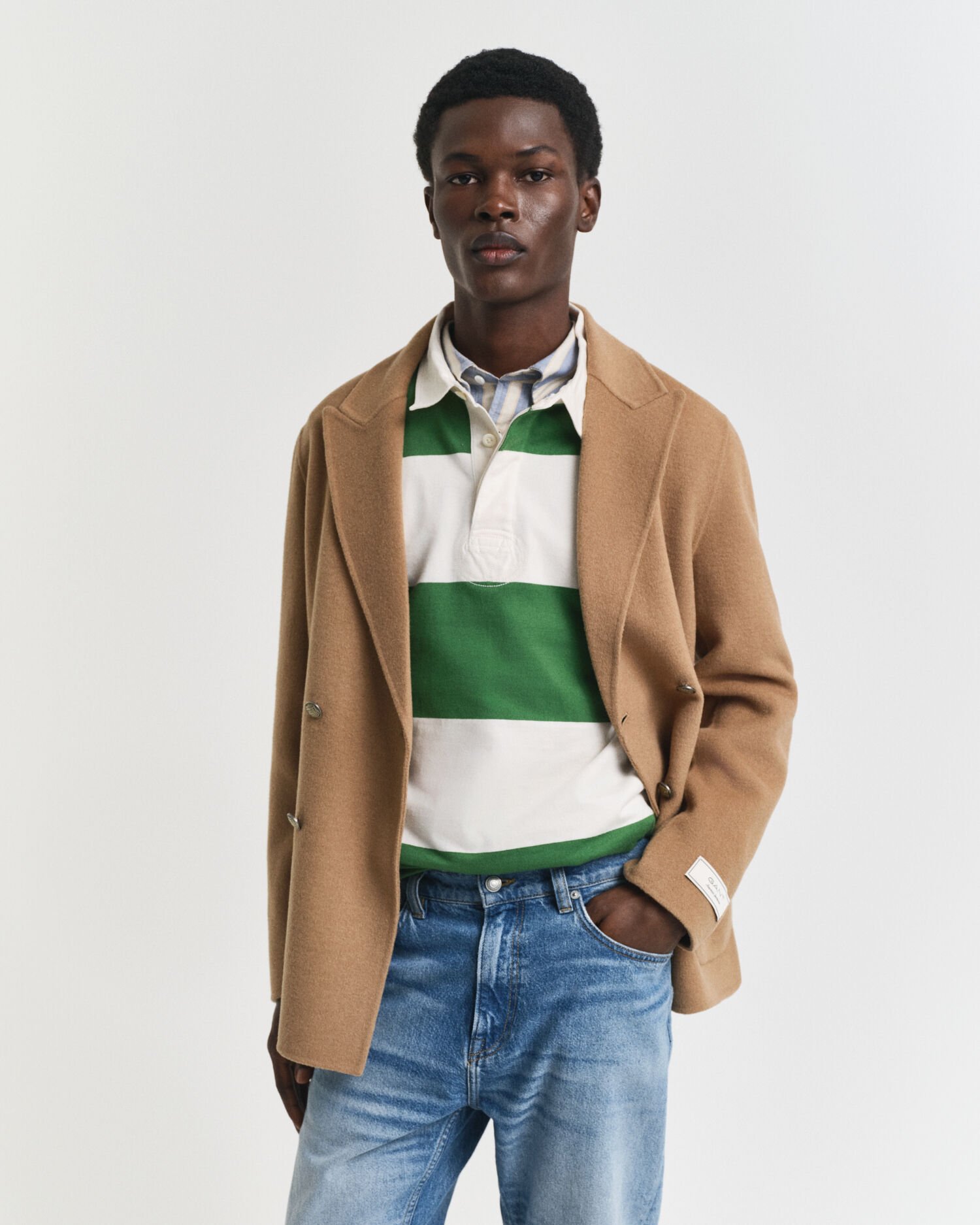 Handgestikte Club blazer