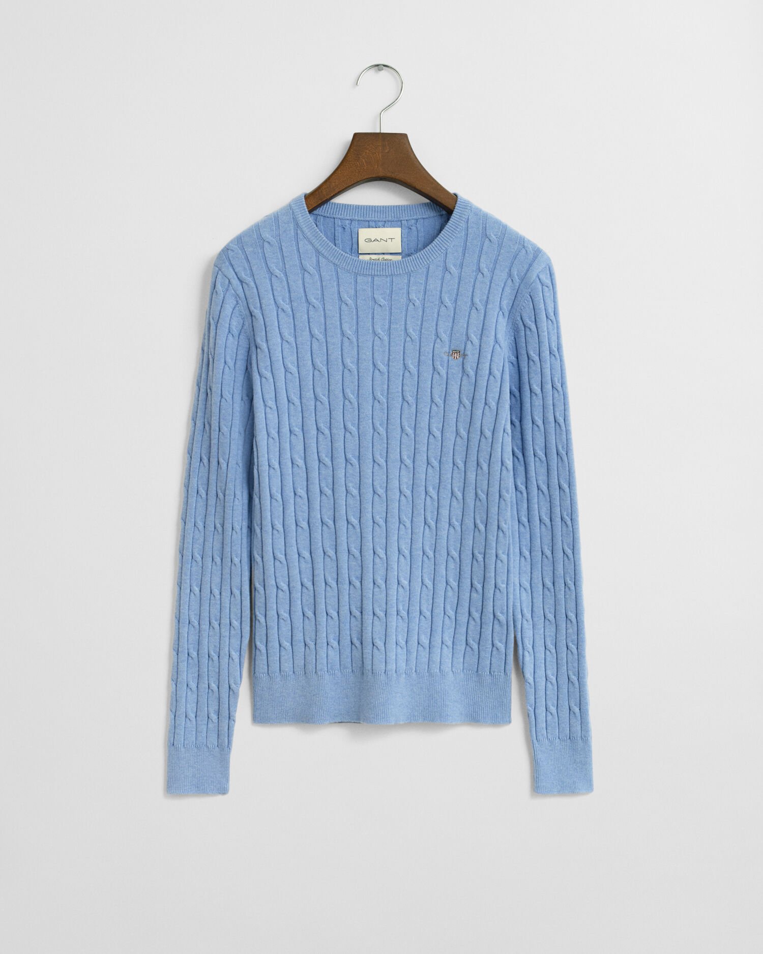 Kabeltrui met ronde hals