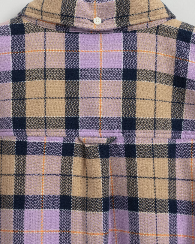 Teens Texture geruit overhemd