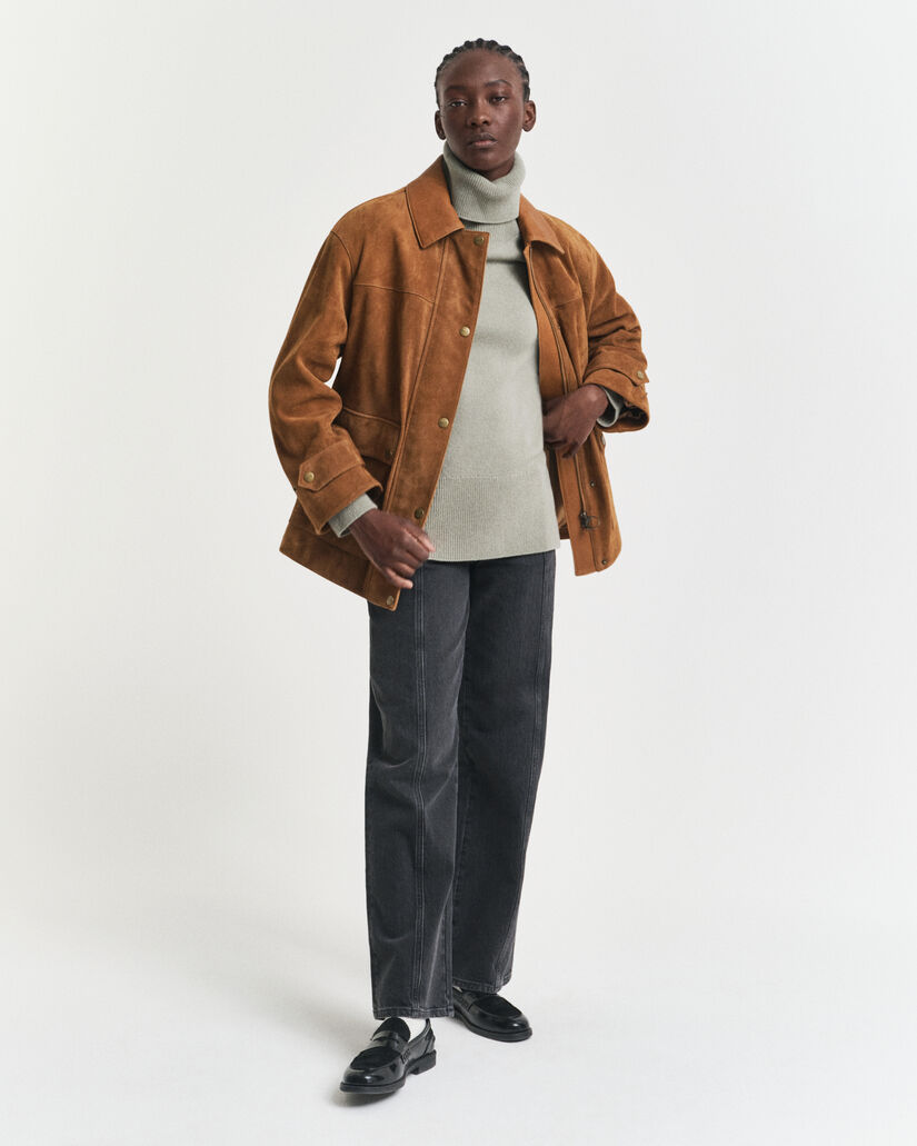 Coltrui van een zachte wol-kasjmiermix