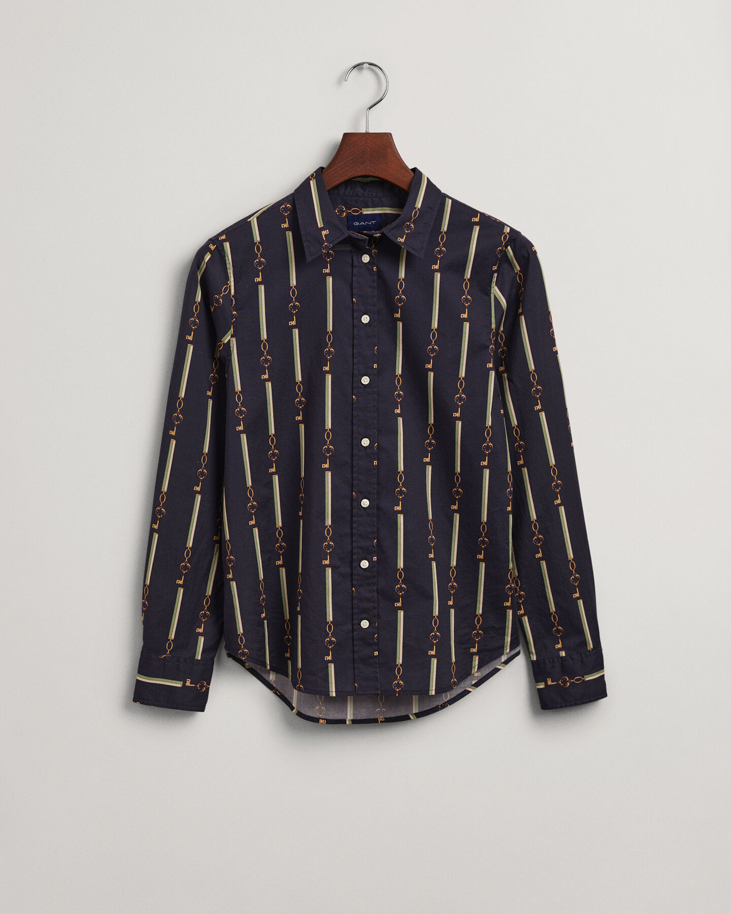 Relaxed Fit American Luxe overhemd van katoenen voile