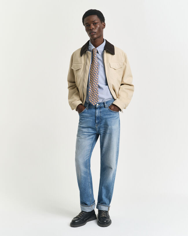 Relaxed Fit US Oxford-overhemd