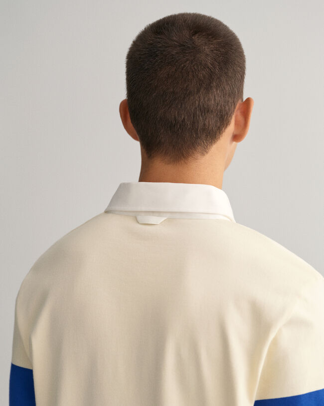 Rugger met kleurblok