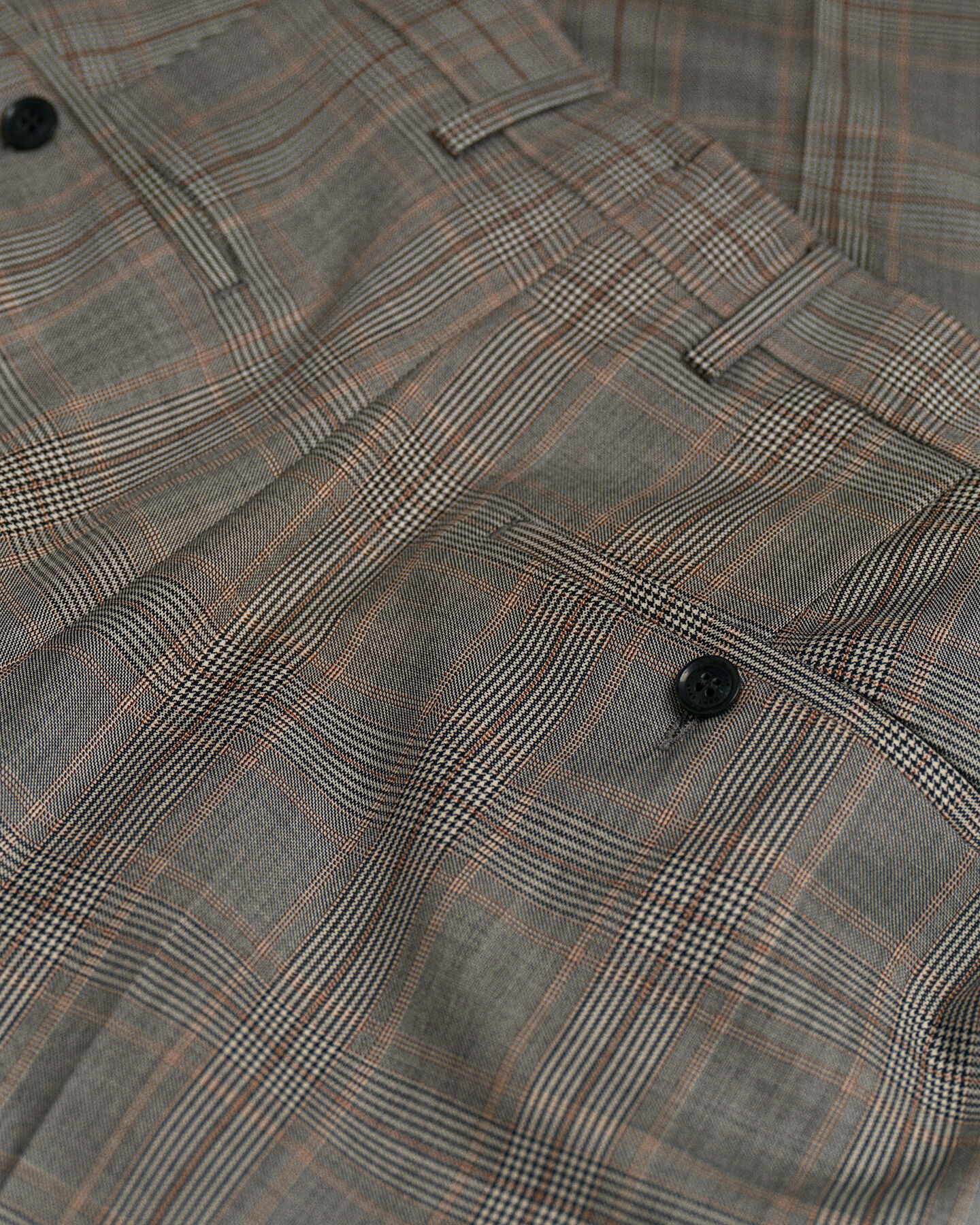 Glen Check kostuumbroek