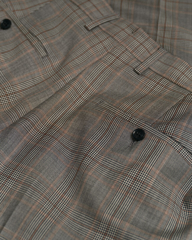 Glen Check kostuumbroek