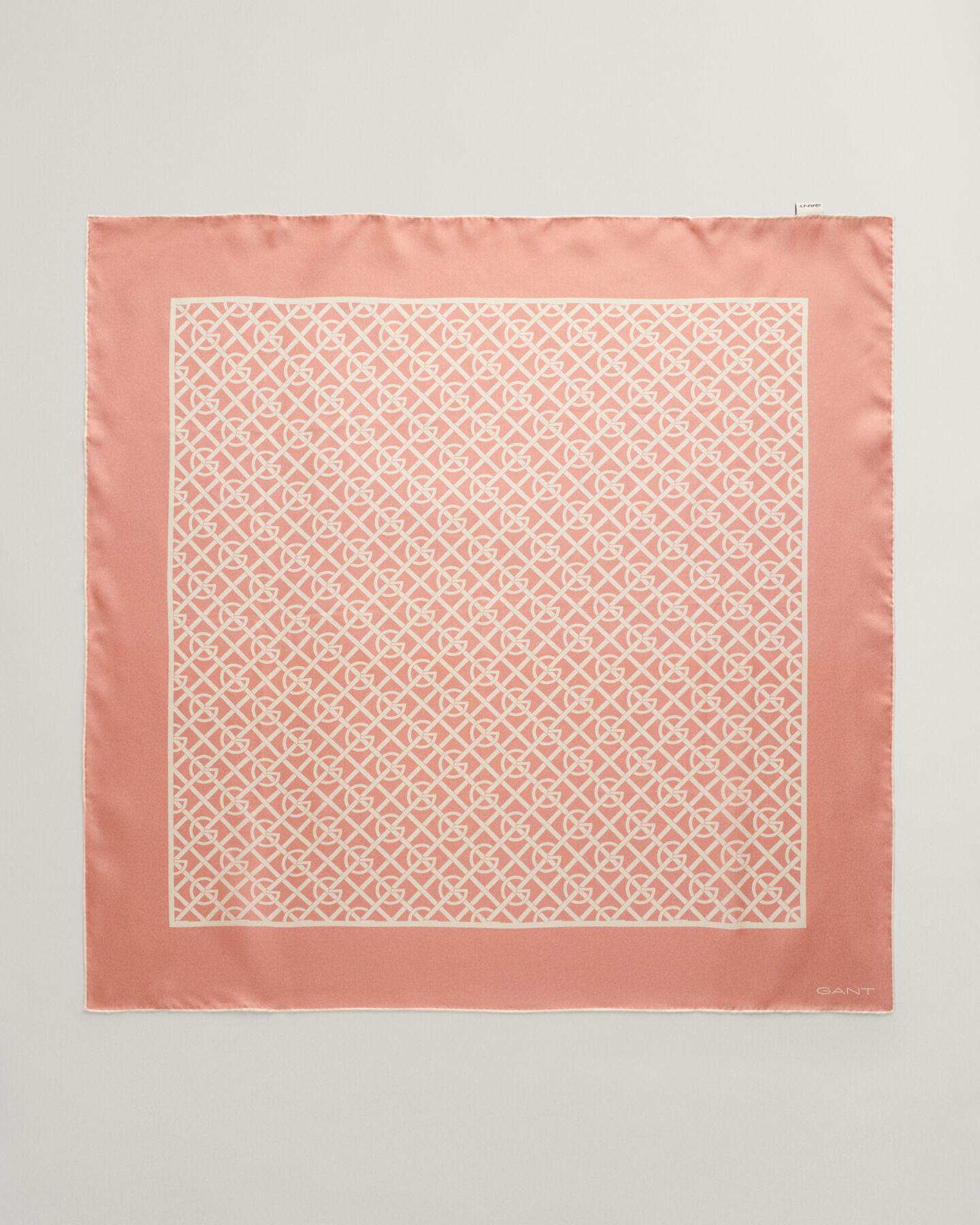 G Patterned zijden sjaal