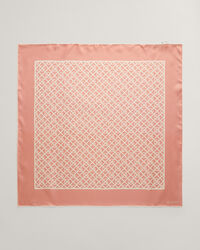 G Patterned zijden sjaal