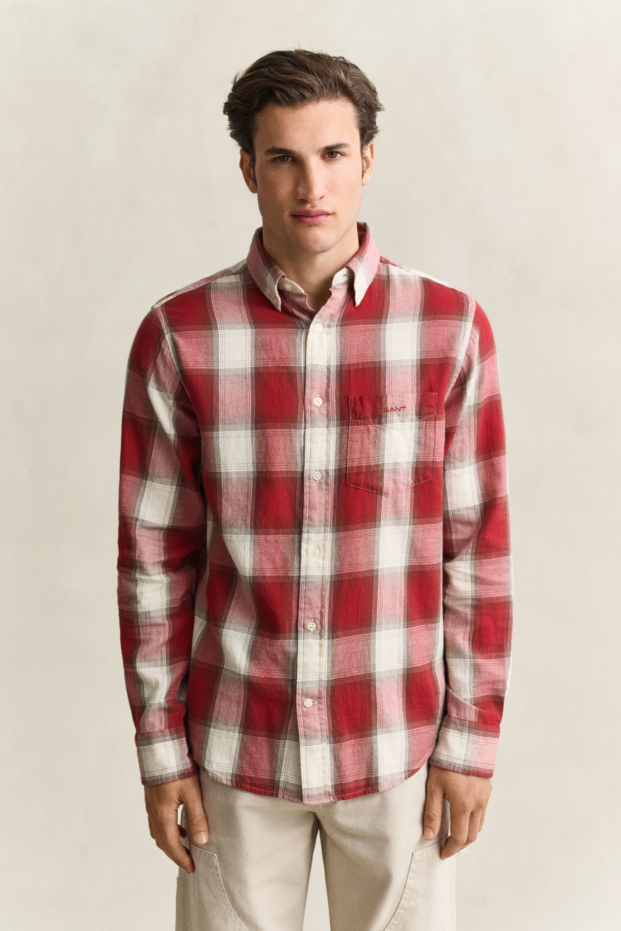 Geruit overhemd van Windblown-flanel
