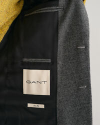 Kostuumblazer met visgraatmotief