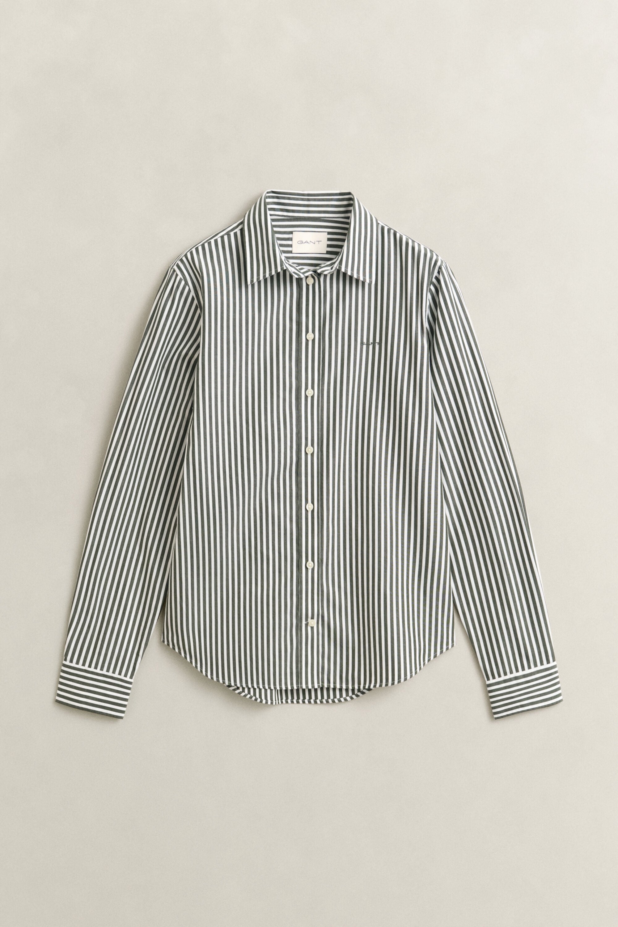 Regular Fit Classic gestreept overhemd van poplin