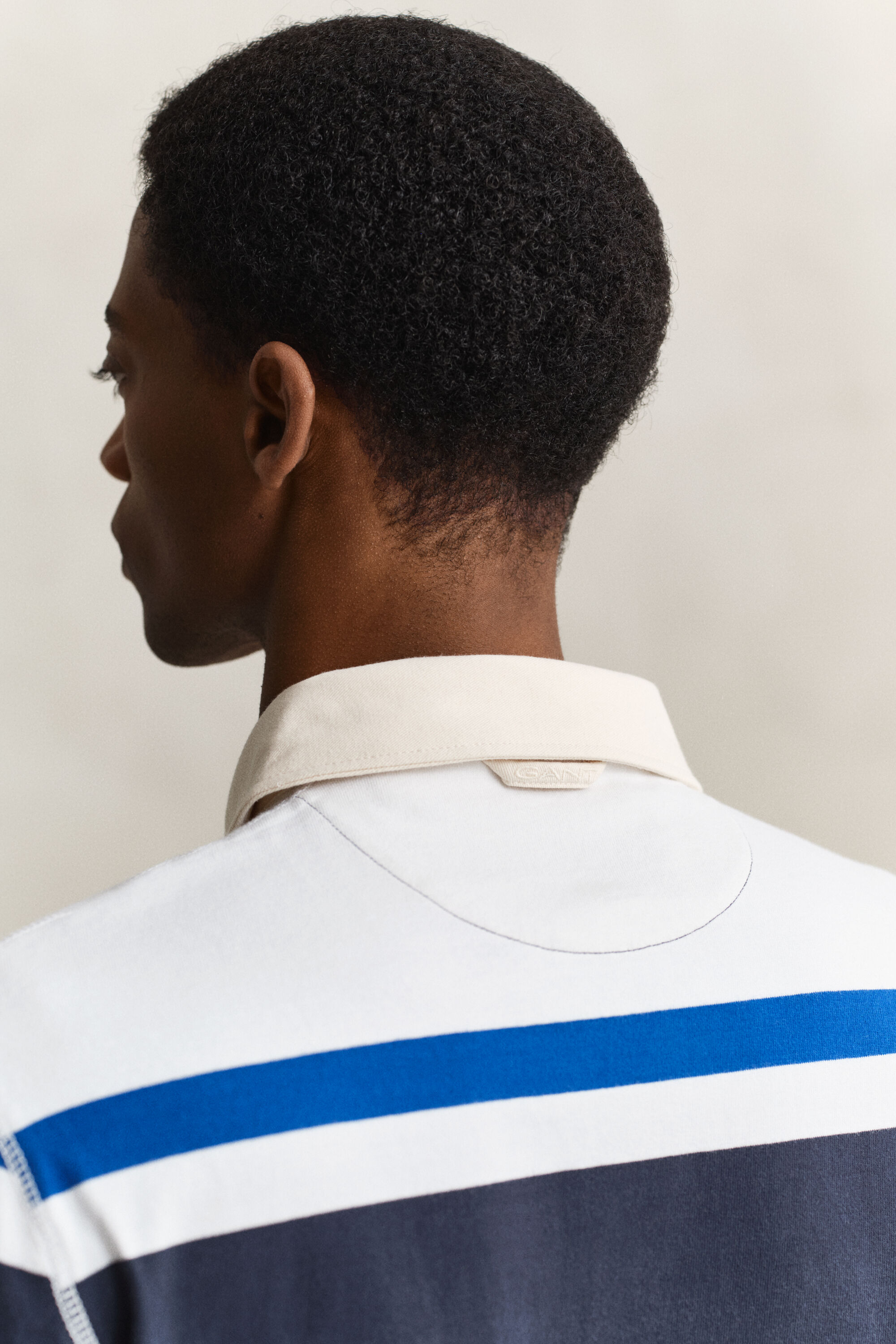 Rugger met blokstrepen