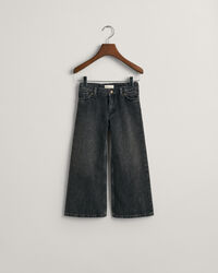 Girls jeans met wijde pijpen