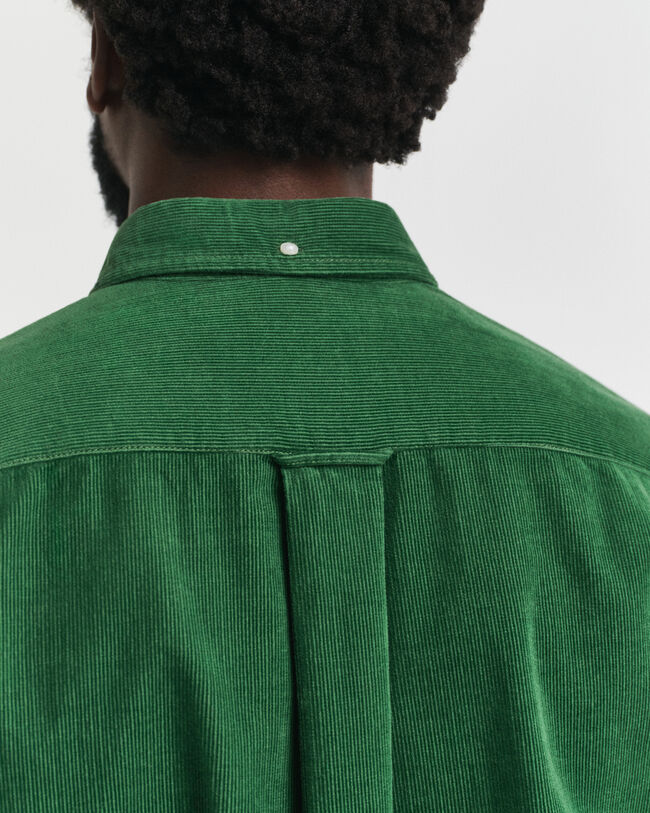 Regular Fit overhemd van katoencorduroy