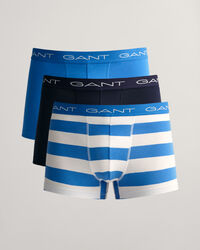 Set van drie boxershorts met rugbystrepen