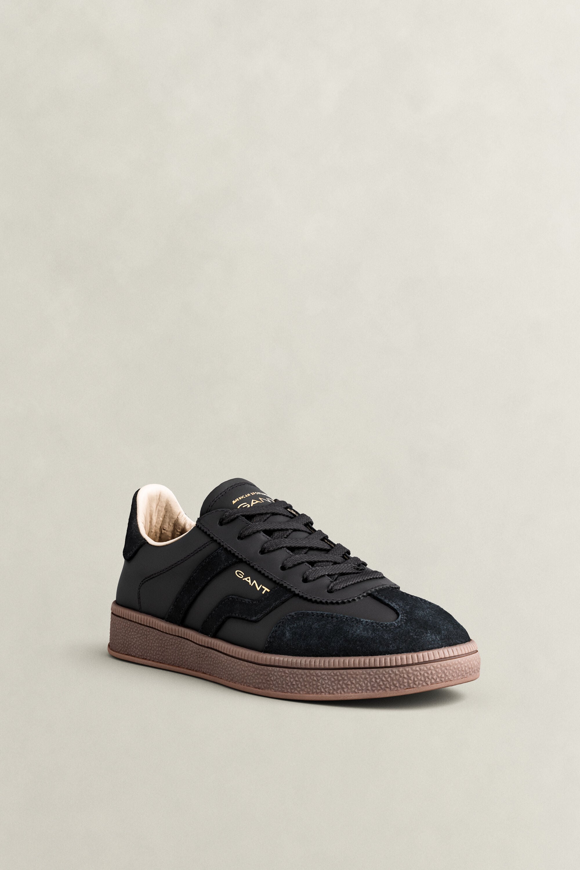 Cuzima-sneakers van suède-leer