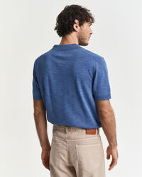 Sunfaded polotrui met korte mouwen