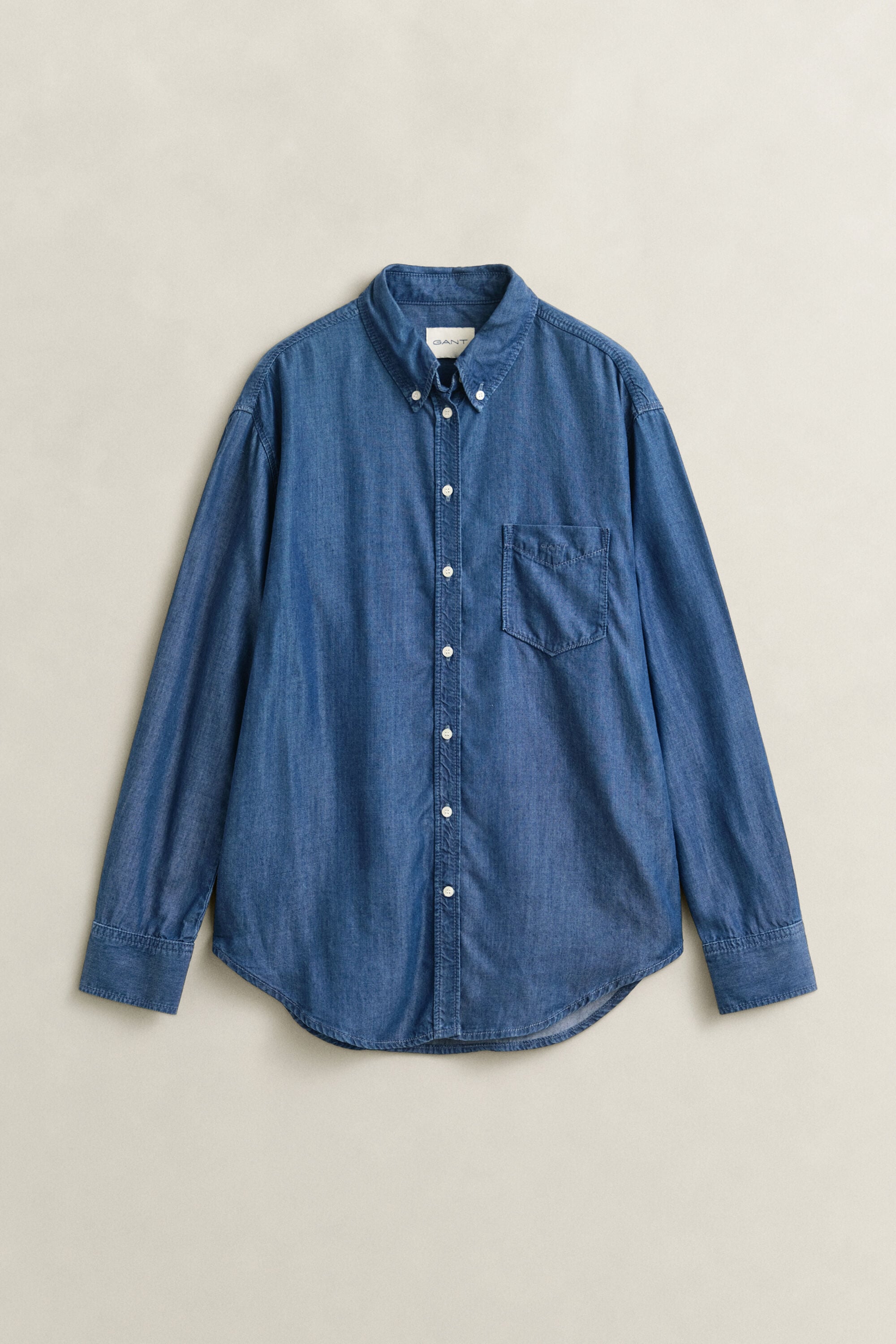 Indigo overhemd