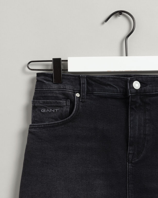 Teen Girls spijkerrokje met franje