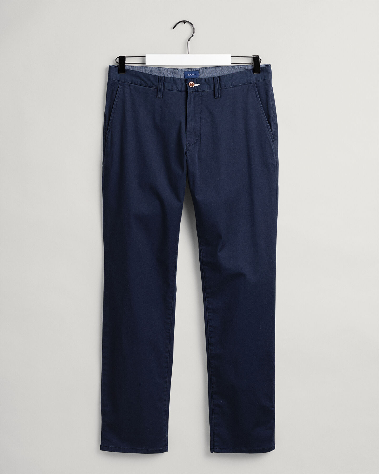 Regular Fit chino van keperstof