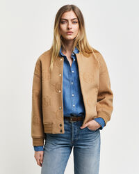 Jacquard Varsity Jacket