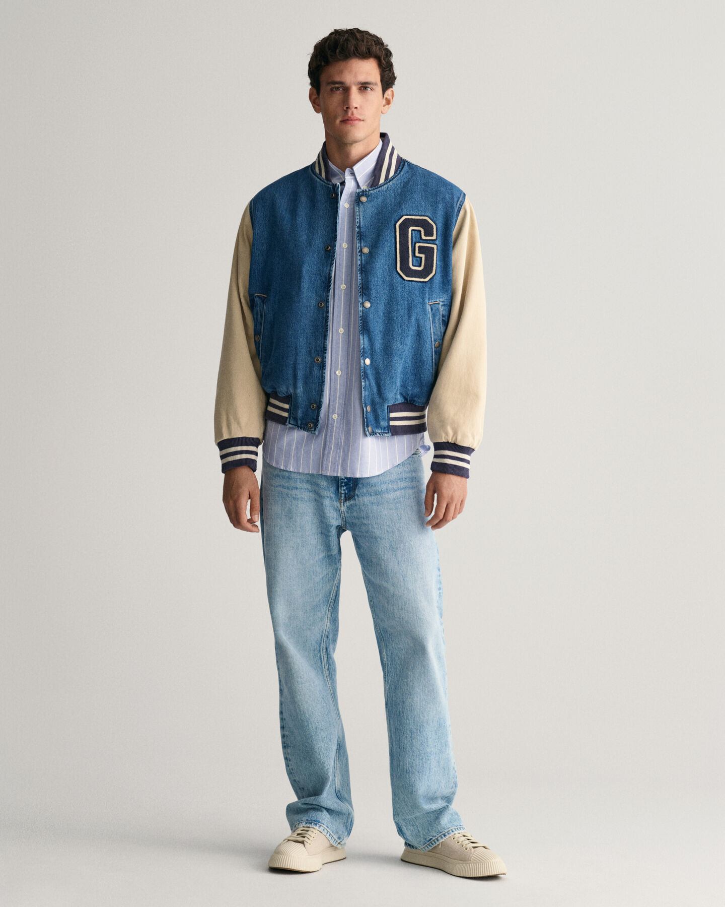 Relaxed Fit Heritage Oxford-overhemd met strepen