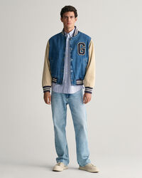 Relaxed Fit Heritage Oxford-overhemd met strepen