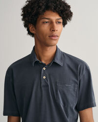Sunfaded jersey poloshirt