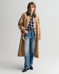 Relaxed Fit flanellen overhemd met ruitje