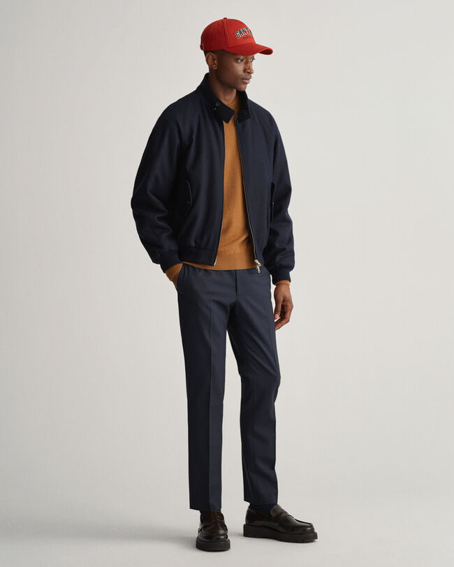 Wollen Harrington jack