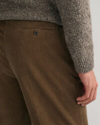 Corduroy kostuumbroek