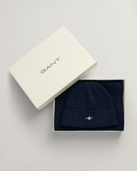 Cadeauset met Shield beanie en sjaal