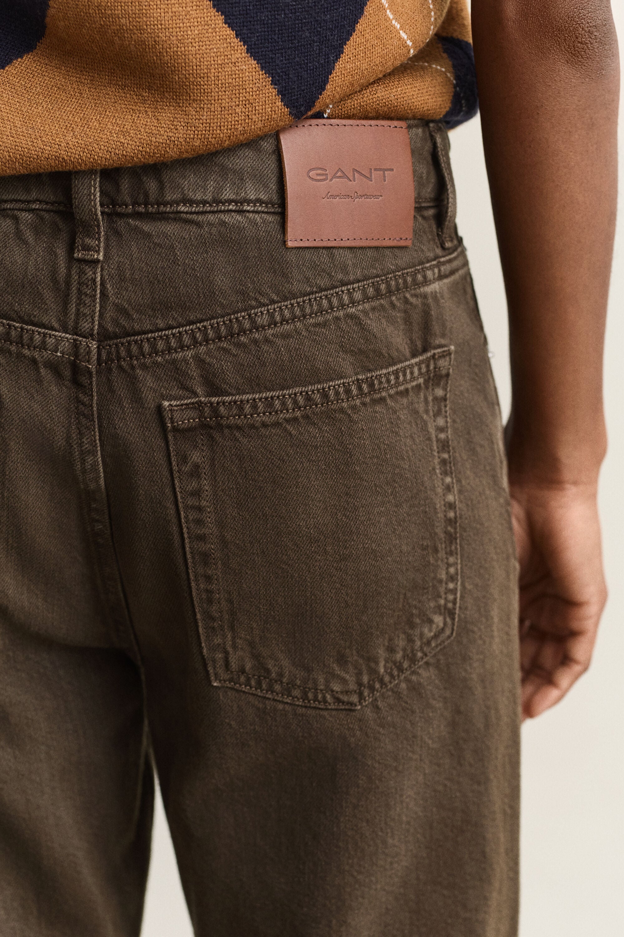 Relaxed gekleurde jeans