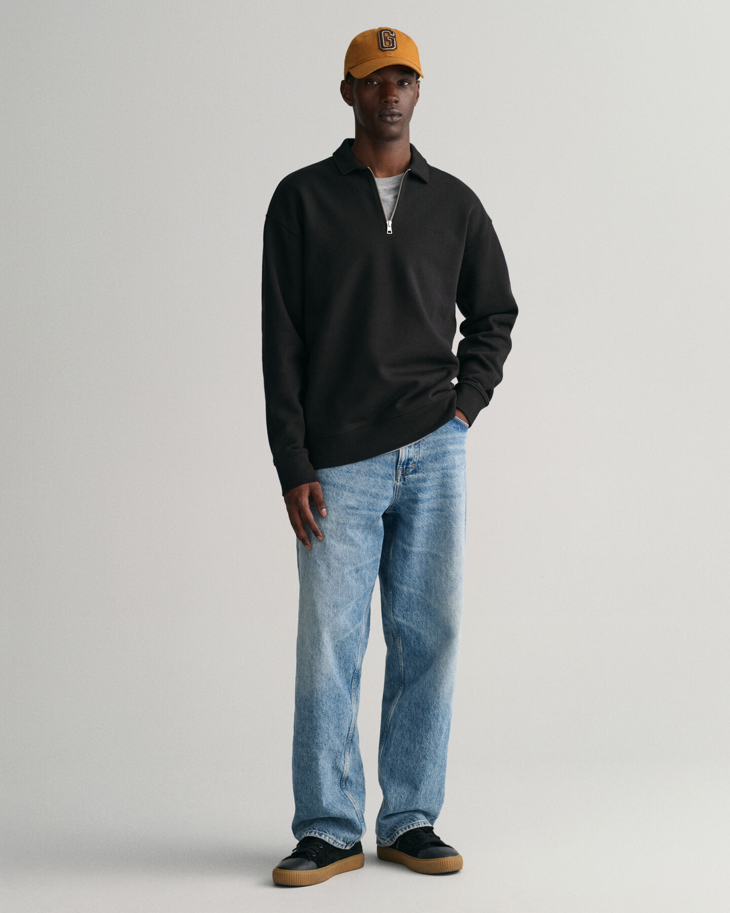 GANT Icon sweatshirt met korte rits