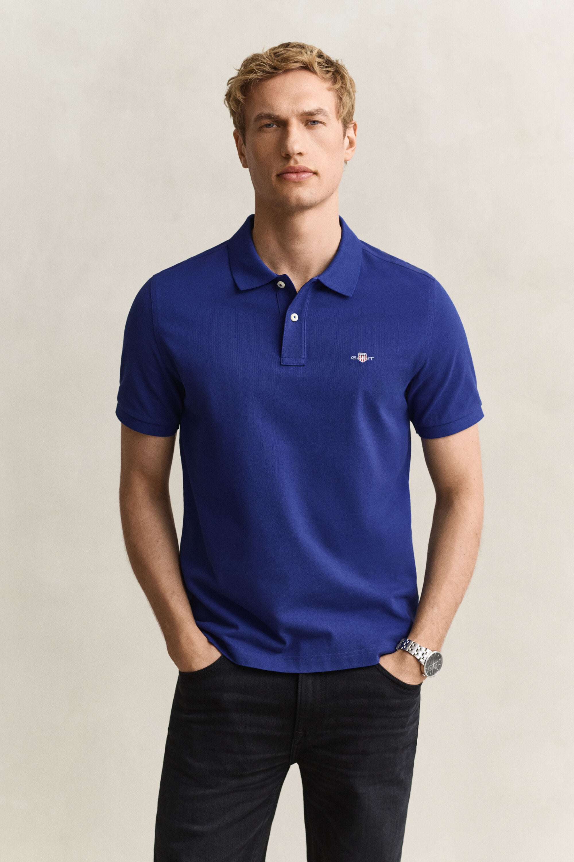 Regular-fit poloshirt