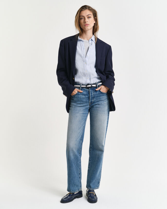 Regular Fit linnen overhemd