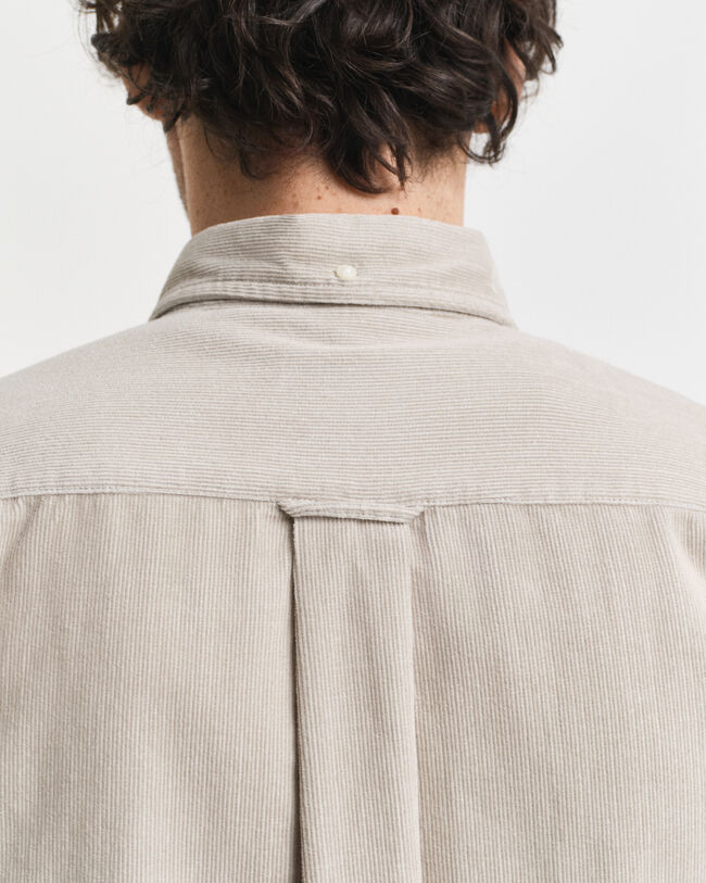 Regular Fit overhemd van katoencorduroy