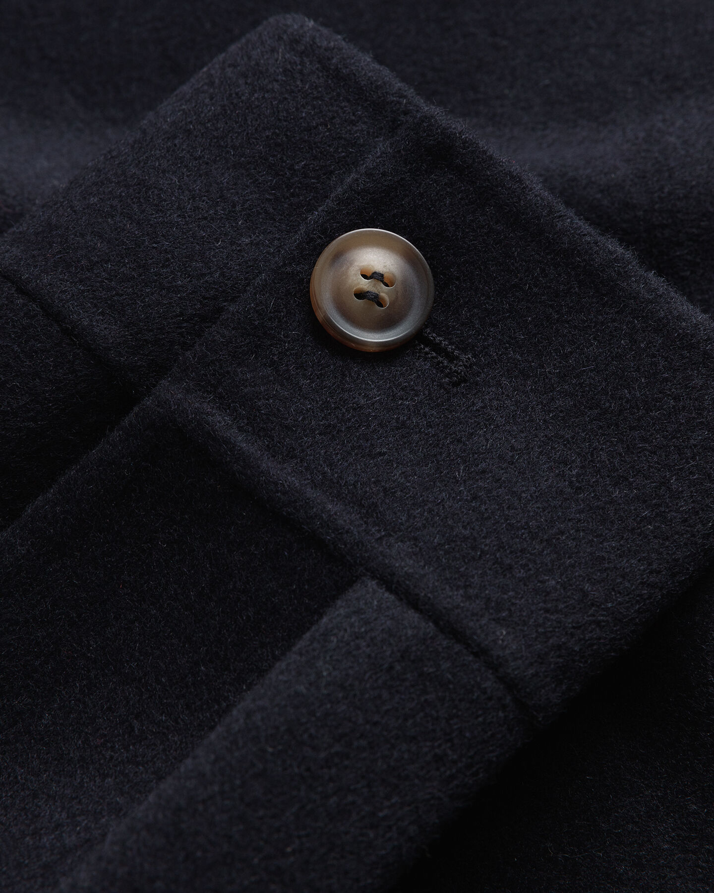 Met de hand gestikt overhemdjack