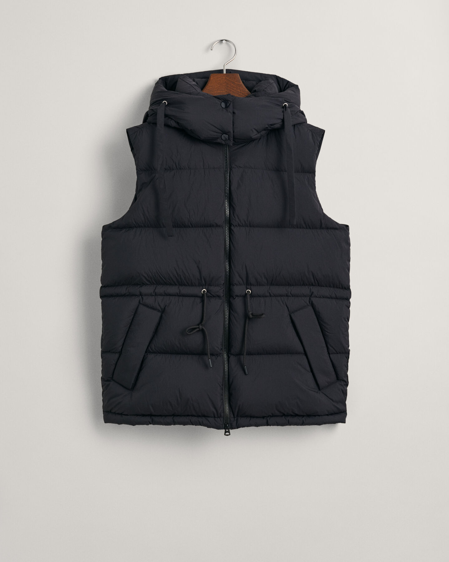 Middellange donsbodywarmer