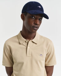 Regular Fit Shield piqué poloshirt