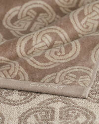 Monogram handdoek 70 x 140 cm