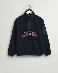 Retro Shield fleecetrui