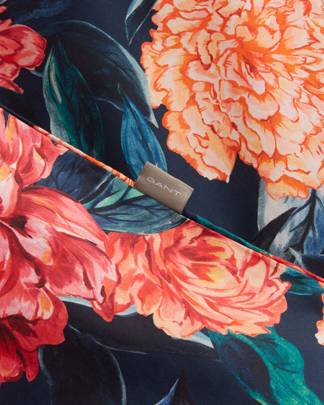 Eenpersoonsdekbedovertrek met Peony-print